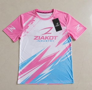 เสื้อยืดแขนยาวสำหรับผู้ชาย ดีไซน์ใหม่จากอุตสาหกรรม ZIAKOT สีดำชมพูขาว แบบสั่งทำพิเศษเพื่อการใช้งานที่มีประสิทธิภาพ - Product Image 3