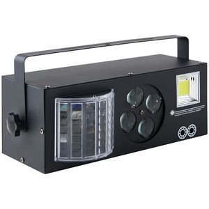 Luci da Palco RGB 4 in 1 per Feste, Classificazione IP33, Effetti Luminosi Misti da 30W con Attivazione Sonora, Strobo LED Rosso e Verde - Product Image 1