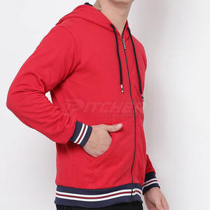 เสื้อฮู้ดซิปน้ำหนักเบาสำหรับผู้ชาย ผลิตจากผ้าระบายอากาศได้ดี ซิปปิดเรียบลื่น และสไตล์การแต่งกายแบบเลเยอร์ทันสมัย - Product Image 3