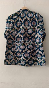Manteau matelassé en coton fait main style bohème, brodé à motif floral, pour femme, collection hiver 2026, prix usine, vente chaude - Product Image 5