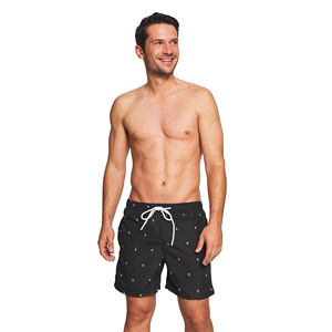 Shorts de bain et de pêche décontractés pour hommes, amples, respirants, imperméables, avec logo frontal, pour l'été – Vente en gros - Product Image 1