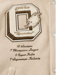 Blousons universitaires personnalisés pour hommes – Broderie de haute qualité, manches en laine, style urbain hivernal, respirant à l'avant – Fabricant - Product Image 5