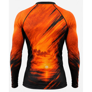 เสื้อแรชการ์ดแบบยูนิเซ็กซ์ ป้องกันรังสียูวี แขนยาว สำหรับดำน้ำ แห้งเร็ว ระบายอากาศได้ดี ผลิตจากโพลีเอสเตอร์/ไนลอน - Product Image 5