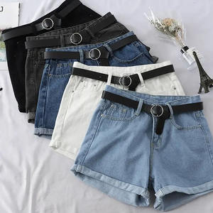 Shorts de Mezclilla para Mujer al por Mayor, Directo de Fábrica, Precio Económico, Cantidad OEM, Pedido al por Mayor, Estilo Casual a la Moda 2026, Shorts de Mezclilla para Mujer OEM - Product Image 1