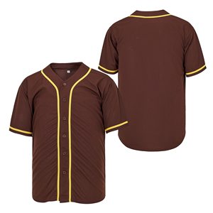 Maillot de baseball personnalisé en gros, col en V, réversible, respirant, style pakistanais, motif vierge - Product Image 1
