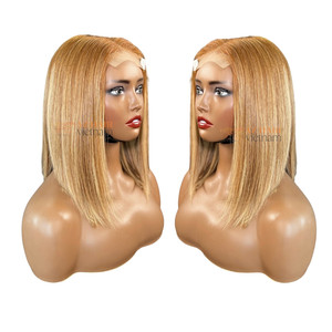 Pelucas de Cabello Humano a Precio de Fábrica, Cabello Corto en Varios Colores DD, Paquetes de Cabello Crudo SDD y Pelucas con Frente de Encaje HD - Product Image 4