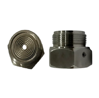 Diaphragme fileté à joint étanche en acier inoxydable SS316L pour mesure de pression, plage 0-4 bars et 0-600 bars, haute qualité, OEM, silicone industriel