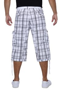Shorts de plage décontractés amples d'été pour hommes et femmes, en polyester 100% respirant, léger, uni, coloré, brodé, à taille élastique - Product Image 4