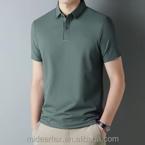 Polo Clásico para Hombre, Manga Corta, Ligero, Transpirable, Deportivo, con Cuello, para Golf, Diseño Liso - Product Image 2