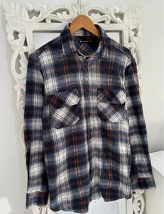 Oversized Plaid <b>Flannel</b> Shirt <b>Jacket</b> | Summer/Winter Eco-Friendly Breathable Shacket | Soft Brushed Fleece Button-Down Women's - Product Image 5