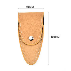 Tijeras Cosméticas de Acero Inoxidable de Alta Calidad con Hoja Recta de Cerámica para Zurdos, para Cejas, Vello de la Nariz, Párpados, Cuidado de la Belleza, Ametrina - Product Image 4