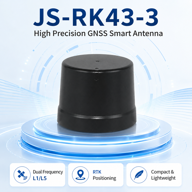 JS-RK43-3 Dual-Frequency Drone RTK Module High Precision GNSS GPS Receiver IP51 Rating -25~60 Operating Temp for UAV