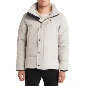 Veste matelassée pour homme personnalisée, qualité supérieure, devant en toile, design original, style streetwear, service OEM, imperméable, coupe-vent - Product Image 1