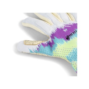 Gants de gardien de but de football sur mesure de haute qualité, impression en silicone sur le dos, paume avant en quartz Letax - Product Image 3