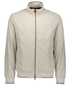 แจ็คเก็ตบอมเบอร์ผู้ชายแบบกำหนดเองปี 2025 ผ้าแคนวาส กันน้ำ แห้งเร็ว ระบายอากาศ คอตั้ง โลโก้ด้านหน้าแบบกำหนดเอง - Product Image 1