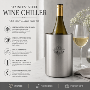Seau à vin isotherme en acier inoxydable, très vendu, capacité 1 bouteille, pour champagne, bière et vin - Product Image 4