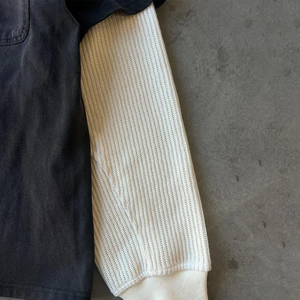 Camisetas Oversize Unisex al por Mayor para Hombre, Lisas, con Cuello Ringer, para Impresión Personalizada, Camisetas Negras de Algodón Grueso para Hombre - Product Image 2