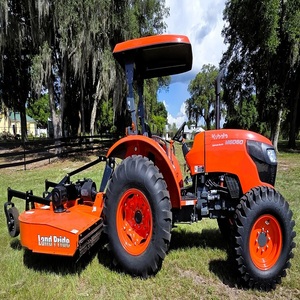 Tracteur Kubota M6060 d'occasion, fournisseur en gros, tracteur utilitaire 4x4, 4 roues motrices |   Moteur diesel turbo de 63,5 CV avec chargeur frontal - Product Image 6