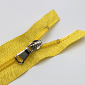 Factory Direct Sale Nylon Single-pull Black Open-end <b>Zippers</b> for Garment Outerwear - Product Image 2