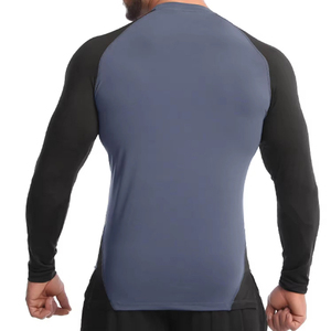 Camiseta de Compresión de Manga Corta para MMA, Ropa Deportiva Tejida, Ajustada, con Diseños Nuevos para Entrenamiento - Product Image 2