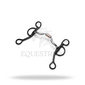 อุปกรณ์ควบคุมม้าแบบลูกกลิ้ง 3 ชิ้น ของอาร์เจนตินา สีเงิน ลายจุด สำหรับขี่ม้า - Product Image 3