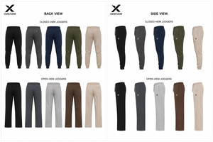X Men's High Fleece Lining Closed <b>Open</b> <b>Hem</b> <b>Joggers</b> Elastic Drawstring Cotton Sweatpants Casual Autumn Style Hot Selling High - Product Image 2