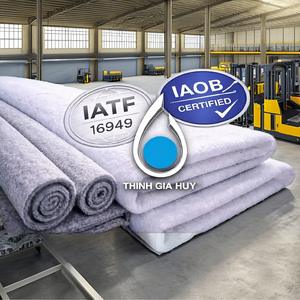 Tissu matelassé en feutre suédé 100% polyester, certifié OEKO-TEX, coupe-vent, résistant à l'eau, poids lourd 210 g/m², largeur 55/56 pouces, 100D - Product Image 1