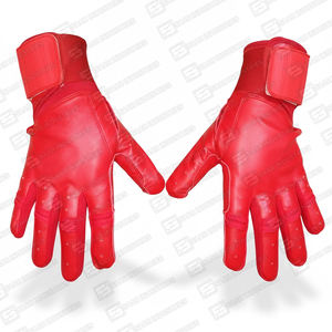 Gants de frappeur de baseball/softball personnalisés en Spandex/Polyester, couleur au choix, manchette longue, ambidextres, fermeture Velcro, respirants et durables - Product Image 5