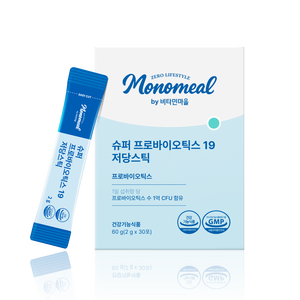 Bâtonnets de Probiotiques à Faible Teneur en Sucre Seoul, 19 Souches pour la Santé Intestinale, 2g x 30 unités, Vente en Gros Monomeal - Product Image 1
