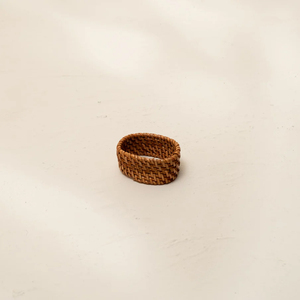 OEM Natural Rattan Napkin <b>Ring</b> Handwoven Boho Tableware Decoration Wedding Event Supplier Factory - Product Image 4