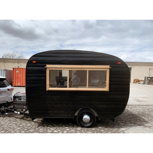 18ft Commercial Food Vans Concession Food Trailers Fully Equipped Fast Food Truck Cart Pizza Coffee Container Shop - Product Image 1