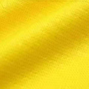 Ensemble de vêtements de sport unisexe jaune et bleu, manches courtes, col en V, séchage rapide, respirant, éco-responsable, taille élastique, polyester, pour adultes - Product Image 3