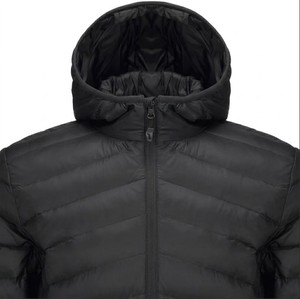 Veste d'hiver matelassée pour homme, coupe-vent épaisse et respirante en nylon, à col montant, avec rembourrage, idéale pour l'extérieur, vente en gros OEM - Product Image 4