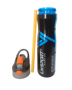 Bouteille d'eau élégante de 500 ml sans BPA, bouteille d'hydratation écologique pour enfants et adultes, bouteille d'eau sans BPA - Product Image 1