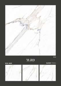 Baldosa de porcelana brillante de 60x60 cm diseñada para realzar el brillo de la superficie, la reflexión suave y el piso interior refinado. - Product Image 2