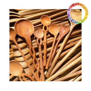 Bulk Supply Wooden Spoon Natural Wood Eco Friendly <b>Kitchen</b> Tool for Food Preparation - Product Image 4