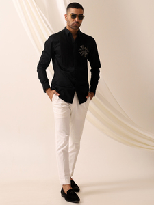 Camisas Casuales 3-D BOOM BLK para Hombre, 100% Algodón, Secado Rápido, Transpirables, para Verano - Product Image 4
