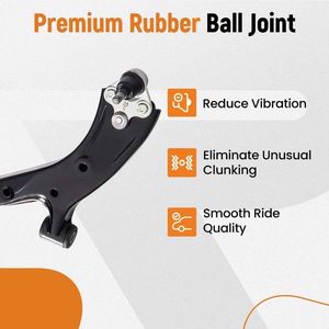 12-Piece for Honda for CR-V 07/11 Suspension Kit Ball Joint Tie Rod Set with Control Arms - Product Image 2