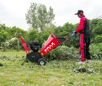 Broyeur de bois à essence certifié CE K-Max Power 7HP 212cc pour usage en jardin et en ferme, diamètre de broyage maximal de 2 pouces