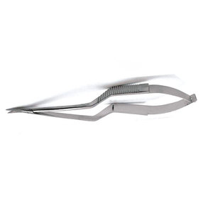 Ciseaux microchirurgicaux 7,5 pouces droits et courbés en acier inoxydable de qualité supérieure pour la neurochirurgie et la microdissection - Product Image 3