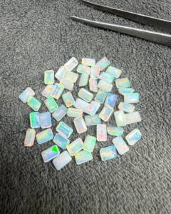 Ópalo de Calidad AAA, Corte Esmeralda Octogonal, Cabujón Facetado – Gema de Ópalo Suelta para Anillos, Colgantes y Joyería Personalizada - Product Image 6