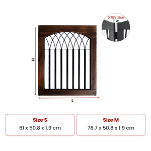 Clôture de Sécurité pour Animaux de Compagnie en Bois, Pliable, Réglable, Portable, Moderne, Luxe, Solide, Autoportante, Vente en Gros, ODM, OEM - Product Image 2