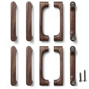 Juego de tiradores de madera para gabinetes, diseño moderno, ligeros, hechos a mano, para puertas de entrada, duraderos, para decoración de muebles de cocina de interior - Product Image 3