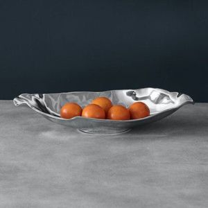 Decorative <b>Aluminum</b> Bowl Stylish Metal Serving <b>Container</b> For Kitchen Dining Table Restaurant Hotel And Catering - Product Image 1