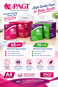 Papier pour imprimante PAGI A4 65, blancheur : 90 %, format : 210x297 mm, 65 g/m², 5 rames, 500 feuilles/rame, 5 rames/carton - Product Image 5