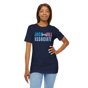 T-shirt graphique bleu marine en coton doux à col rond et manches courtes – Vêtement décontracté et tendance pour le quotidien - Product Image 1
