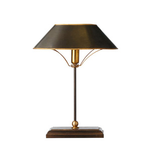 Designer Metal Table <b>Lamp</b> with Intricate Hollow <b>Pattern</b> <b>Shade</b> and Crystal Glass Globe Base for Luxury Interior Lighting - Product Image 4