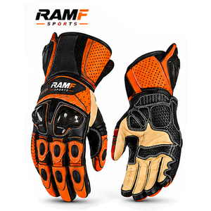 ถุงมือมอเตอร์ไซค์วิบากแบบครึ่งนิ้วกันลมสำหรับฤดูร้อน - Product Image 3