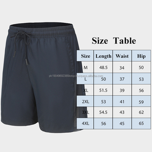Pantalones cortos deportivos de baloncesto para hombre con logotipo personalizado, informales, transpirables, que absorben el sudor, LICRA de talla grande XL XXL, cordón suelto - Product Image 5