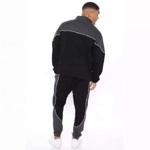 Nueva marca de terciopelo traje de sudor Jogger para hombre simple chándal - Product Image 2